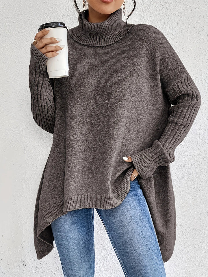 Hannah | Women's Winter Knit Turtleneck Sweater