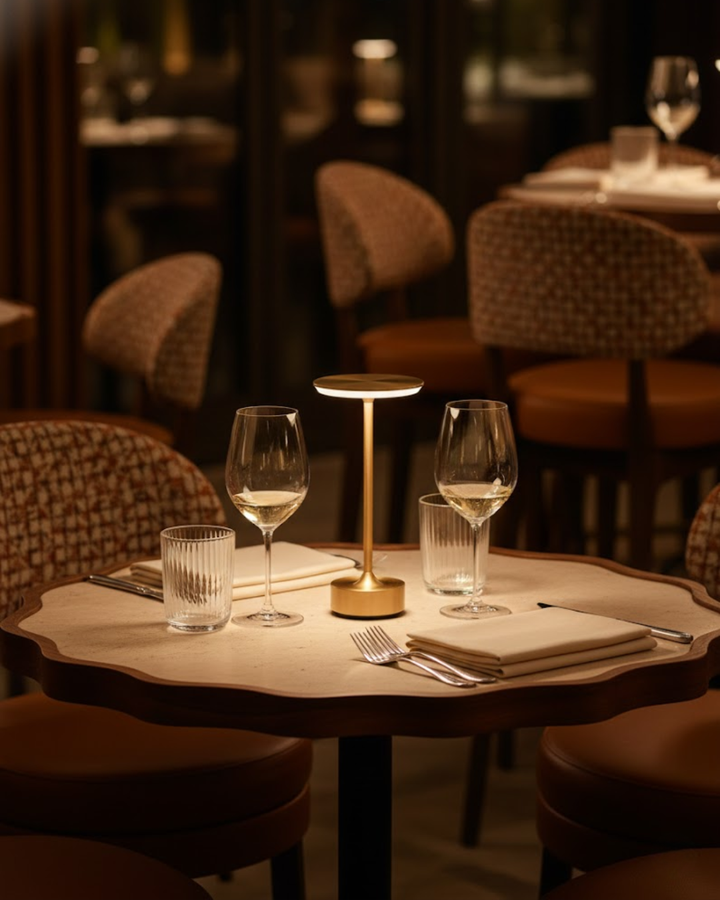 Sovéla | Gold Cordless Table Lamp