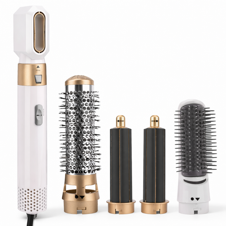 Styling Tools Hot Air Brush Set Multiple Attachments Hair Care