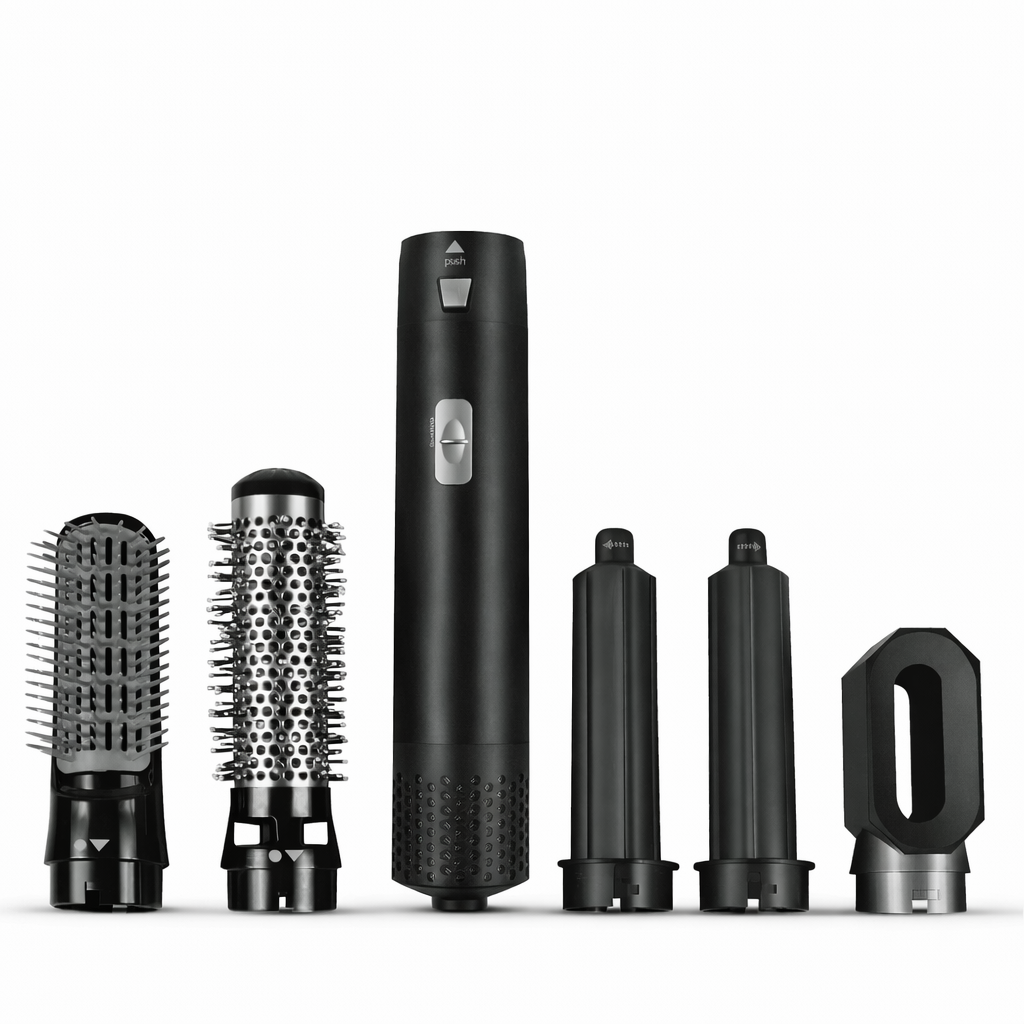 Styling Tools Hot Air Brush Set Multiple Attachments Hair Care