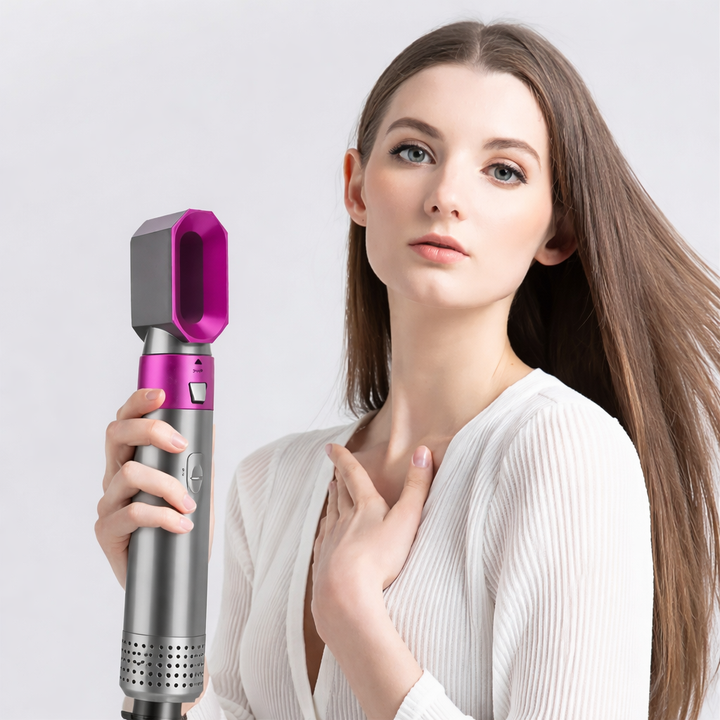Styling Tools Hot Air Brush Set Multiple Attachments Hair Care