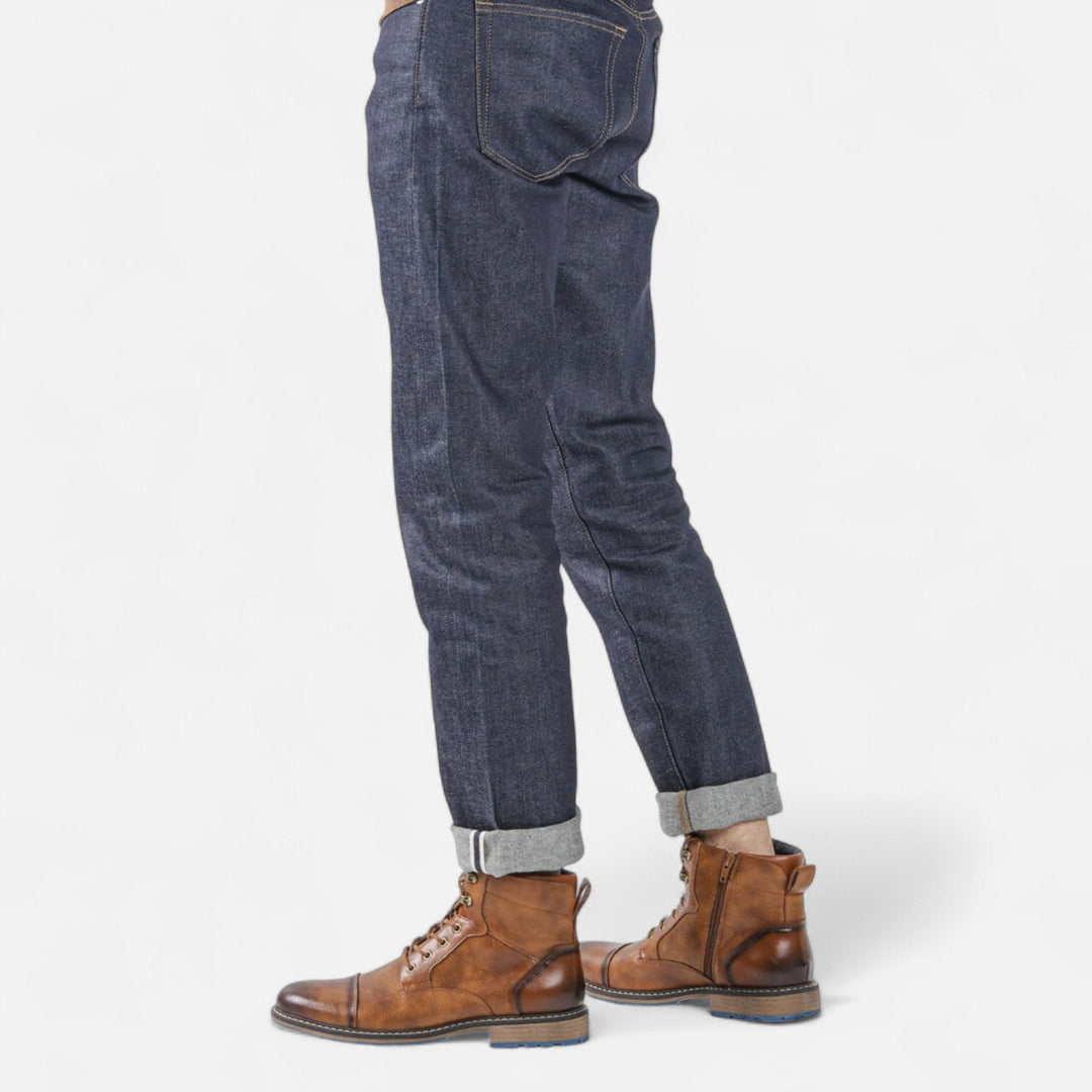 Lightweight Leather Men's Boots