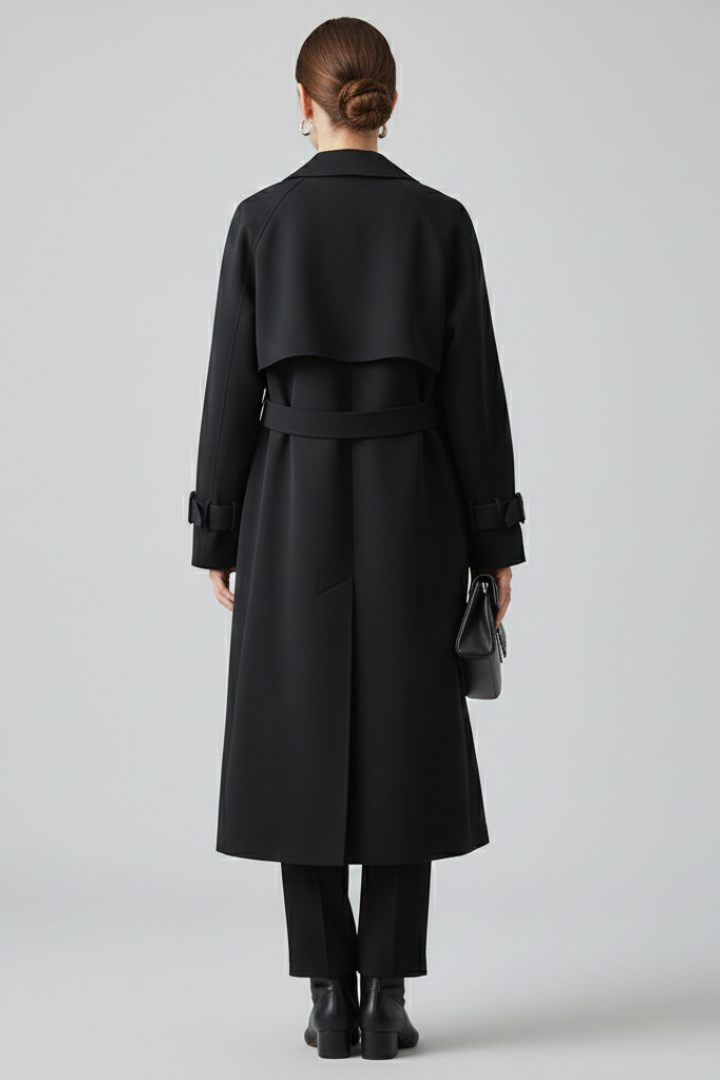 Amelia | Women’s Trench Coat with Notched Lapel