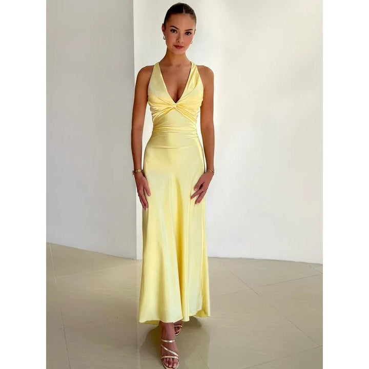 Women's A-Line Maxi Formal Dress