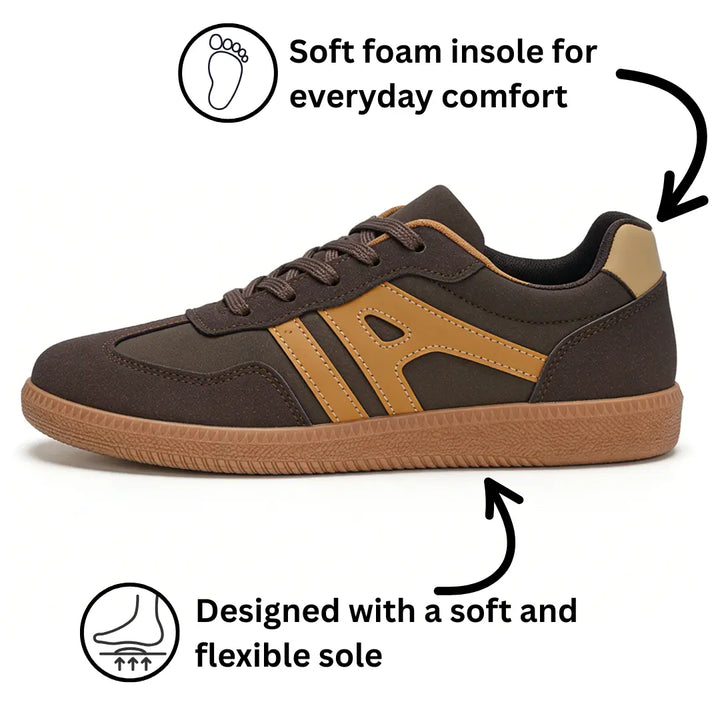 Women's Casual Orthopedic Wide Fit Trainers For Comfort