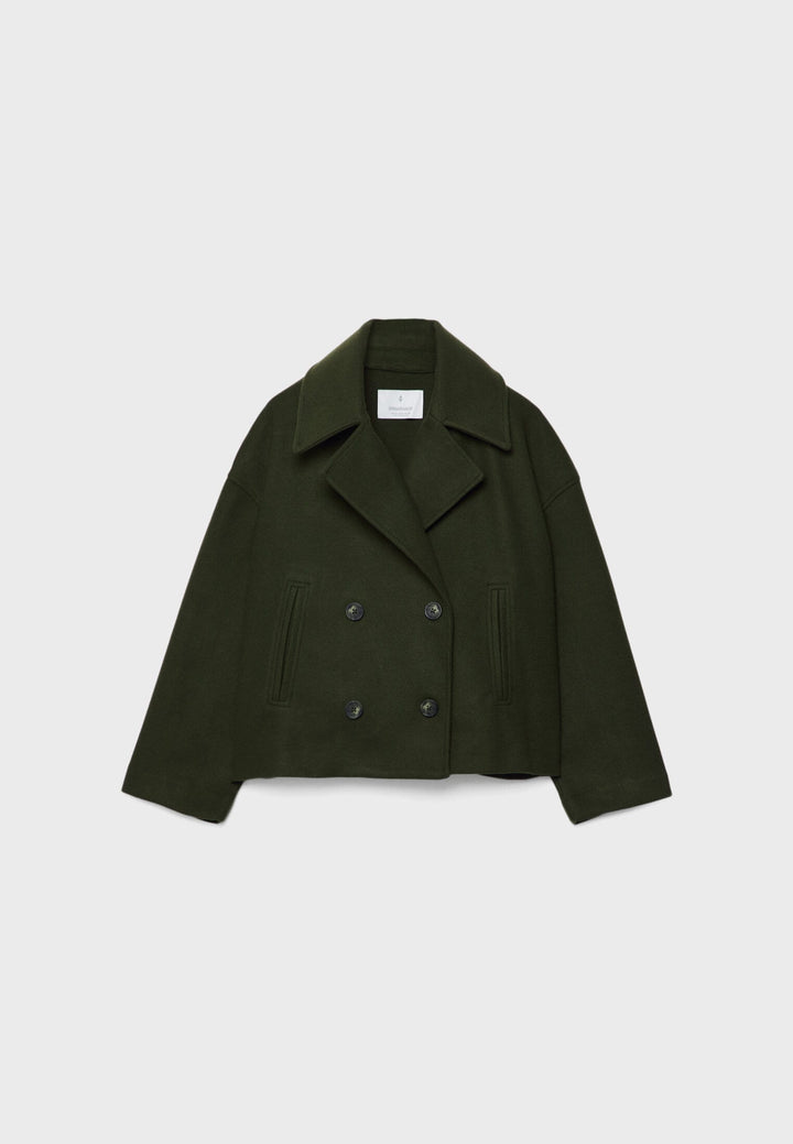 Women's Short Double Breasted Jacket