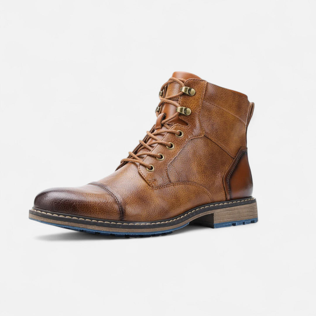 Lightweight Leather Men's Boots
