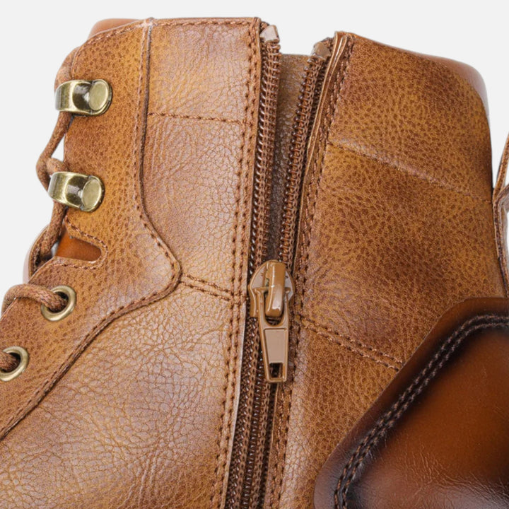 Lightweight Leather Men's Boots
