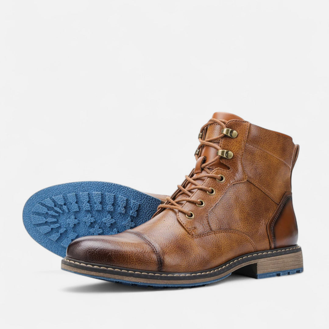 Lightweight Leather Men's Boots