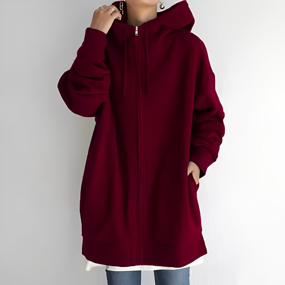 Women's Oversized Warm Fleece Hoodie