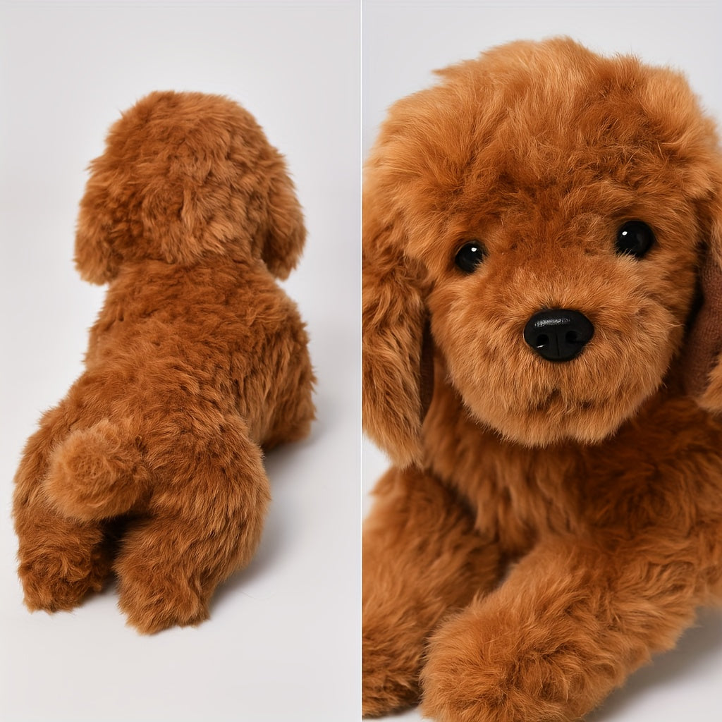 Soft and realistic plush teddy dog - cute toy for children and gifts