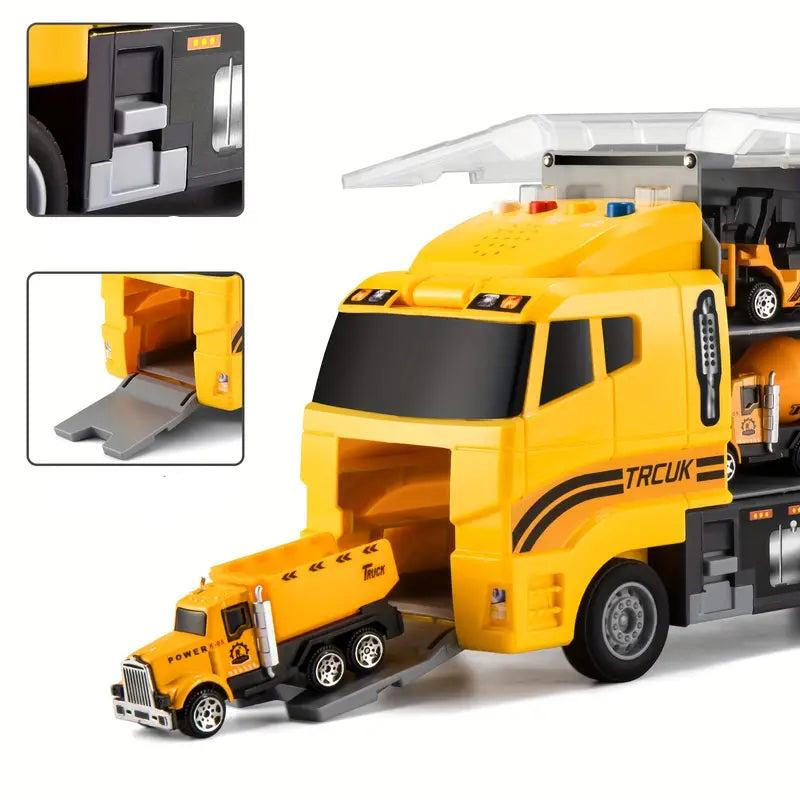 Interactive building set for children | Educational set with vehicles and tools
