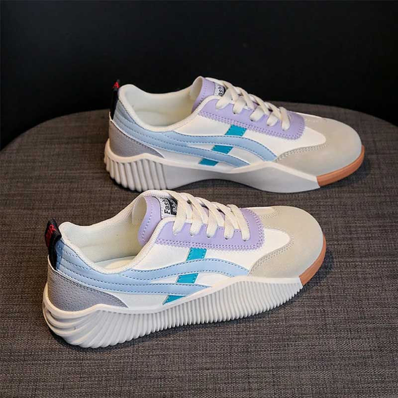 Comfortable Lace-Up Sneakers for Women – Casual Wear
