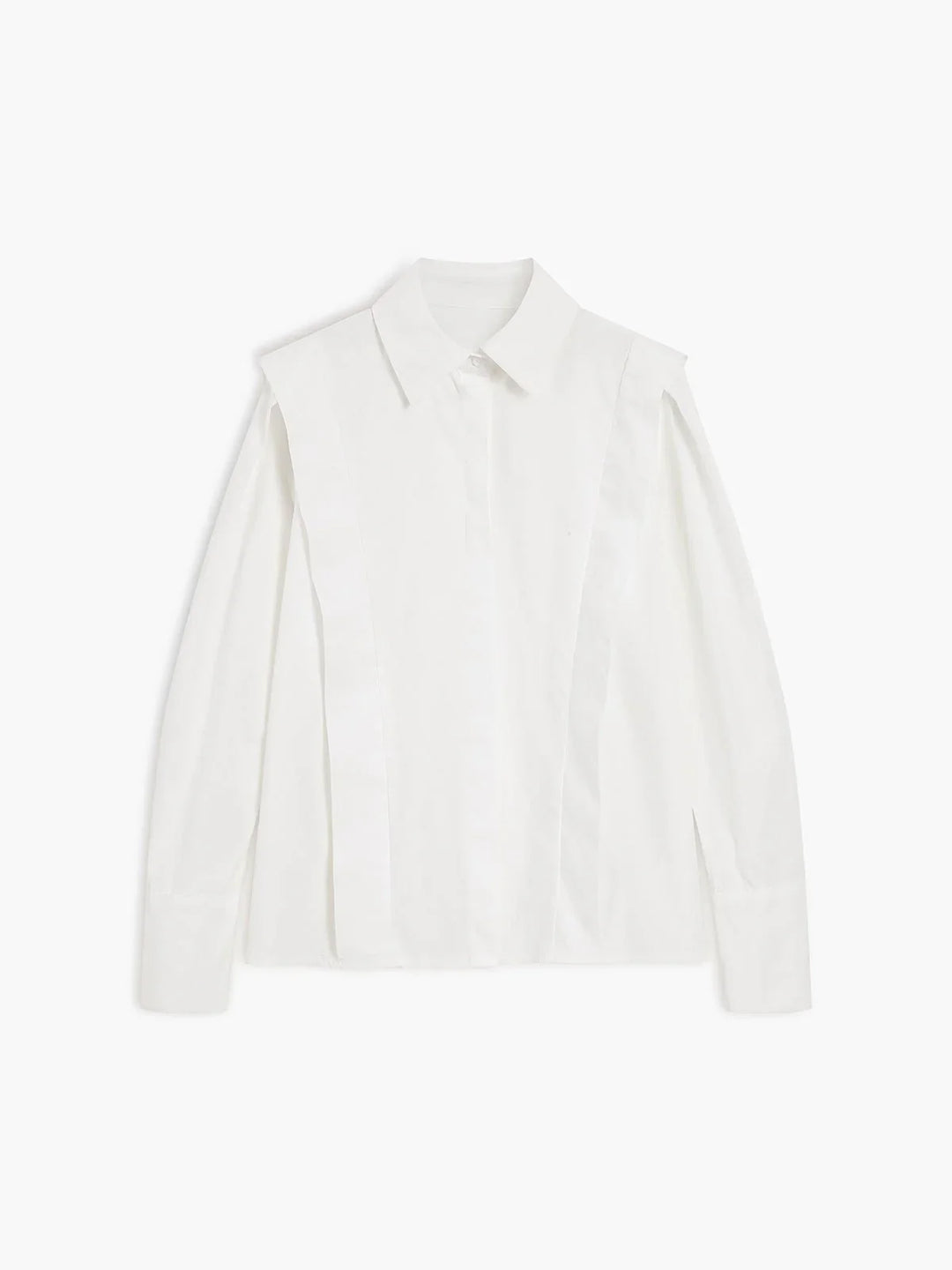 Jane - Women's boxy shirt with multiple buttons, available in various colours
