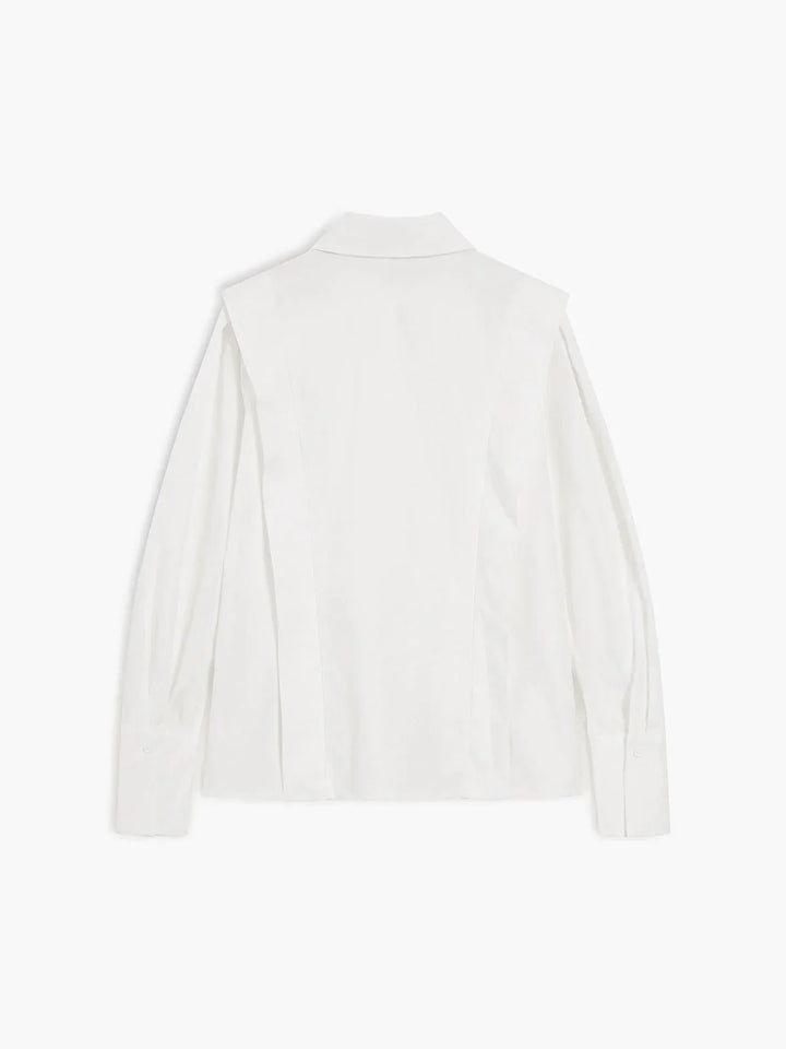 Jane - Women's boxy shirt with multiple buttons, available in various colours