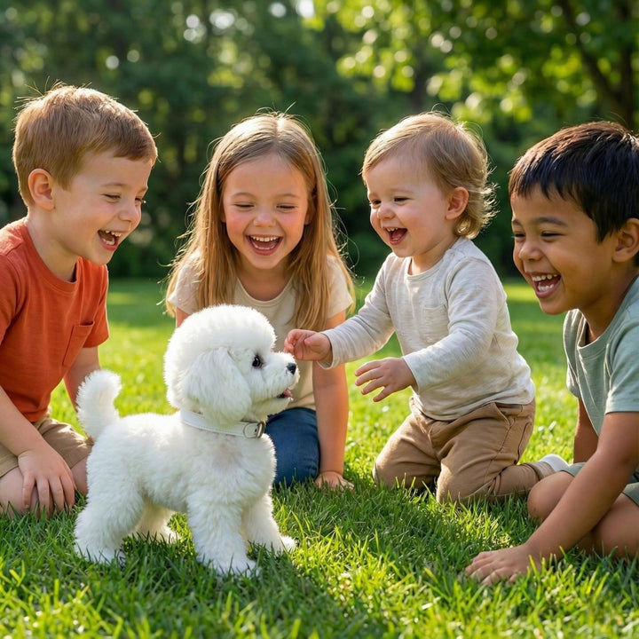 Interactive Realistic Robot Puppy – Lifelike Walking, Barking & Electronic Dog Toy