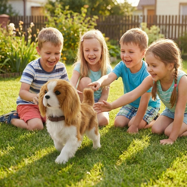 Interactive Realistic Robot Puppy – Lifelike Walking, Barking & Electronic Dog Toy