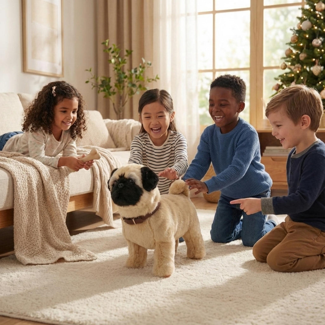 Interactive Realistic Robot Puppy – Lifelike Walking, Barking & Electronic Dog Toy