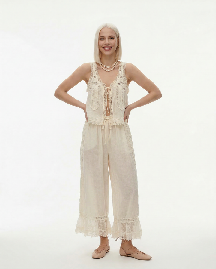 Alouette Lace Two-Piece Set