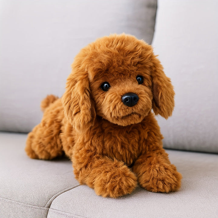 Soft and realistic plush teddy dog - cute toy for children and gifts
