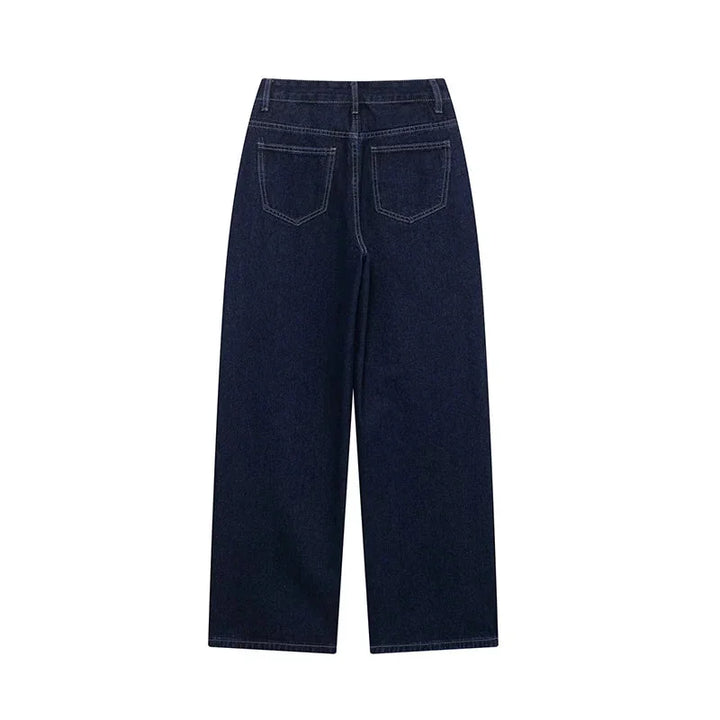 Valentina - Women's denim jacket and pants set with belt