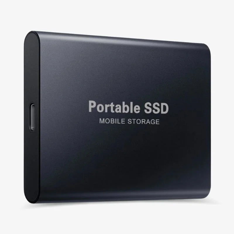 Aluminum Portable Solid State Drive for Storage