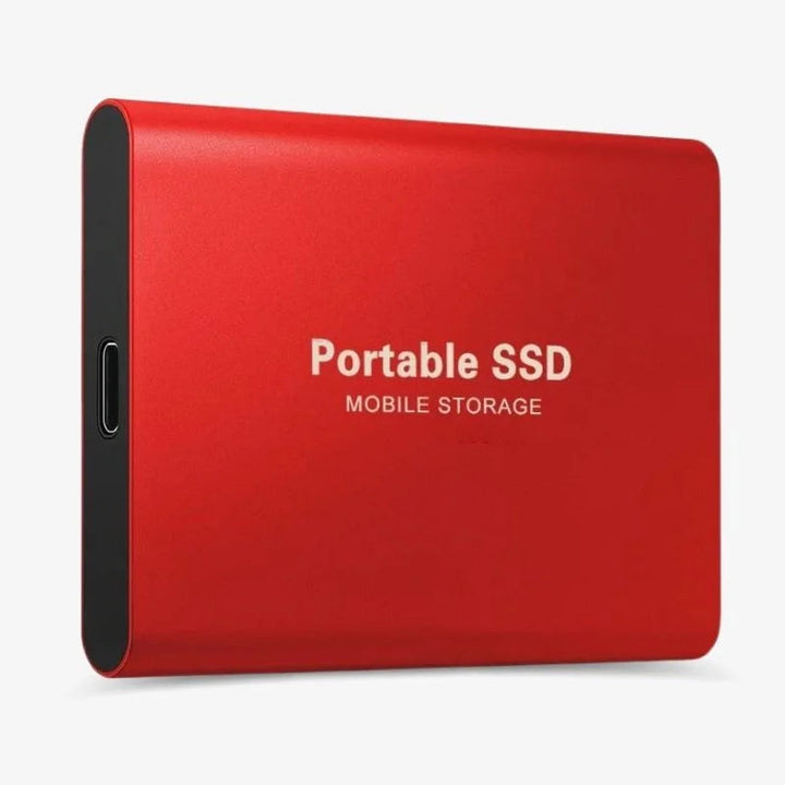 Aluminum Portable Solid State Drive for Storage