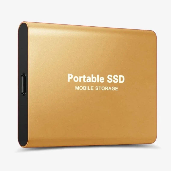 Aluminum Portable Solid State Drive for Storage