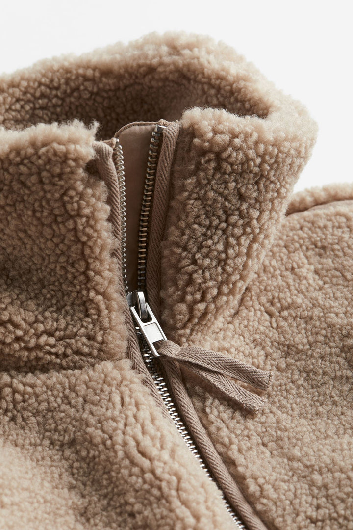 Sherpa Winter Teddy Jacket for Women