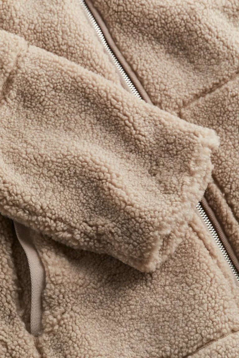 Sherpa Winter Teddy Jacket for Women