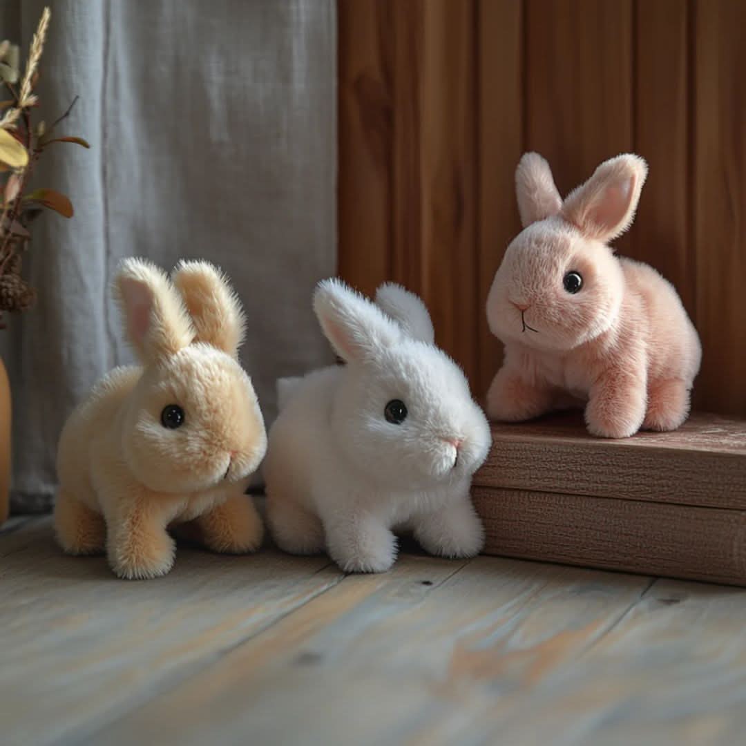 Animated Bunny Plush for Kids