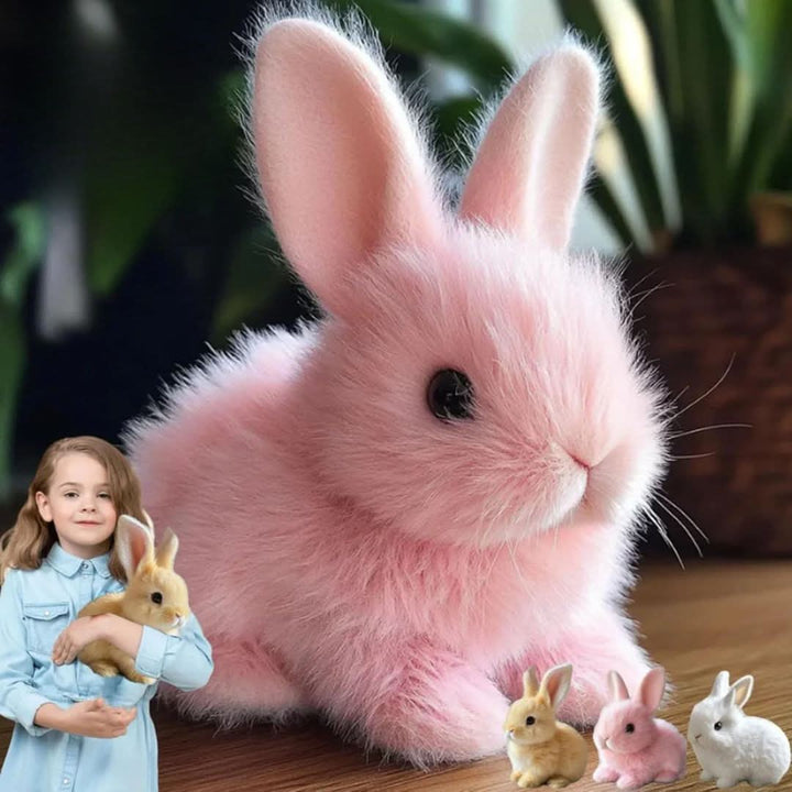 Animated Bunny Plush for Kids
