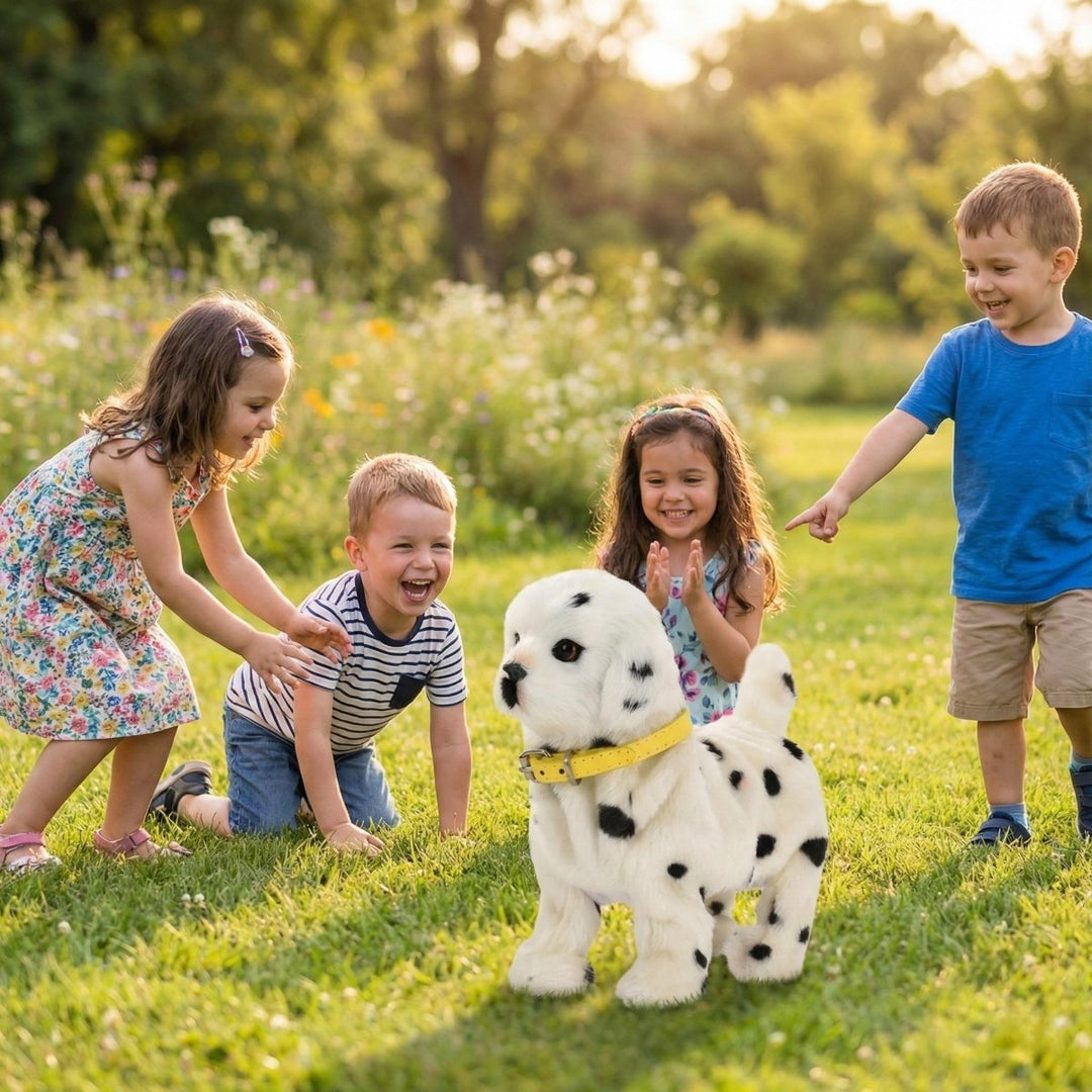 Interactive Realistic Robot Puppy – Lifelike Walking, Barking & Electronic Dog Toy