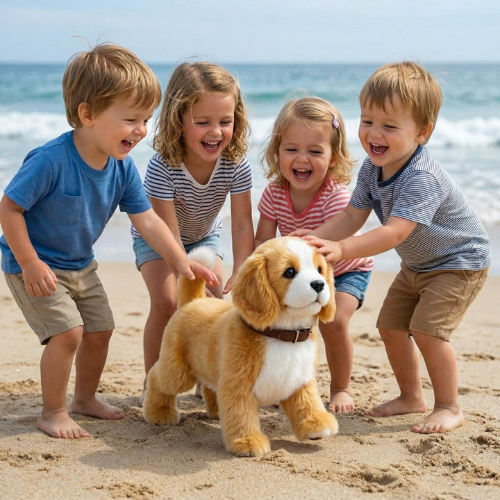 Interactive Realistic Robot Puppy – Lifelike Walking, Barking & Electronic Dog Toy