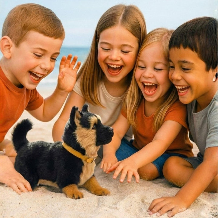 Interactive Realistic Robot Puppy – Lifelike Walking, Barking & Electronic Dog Toy