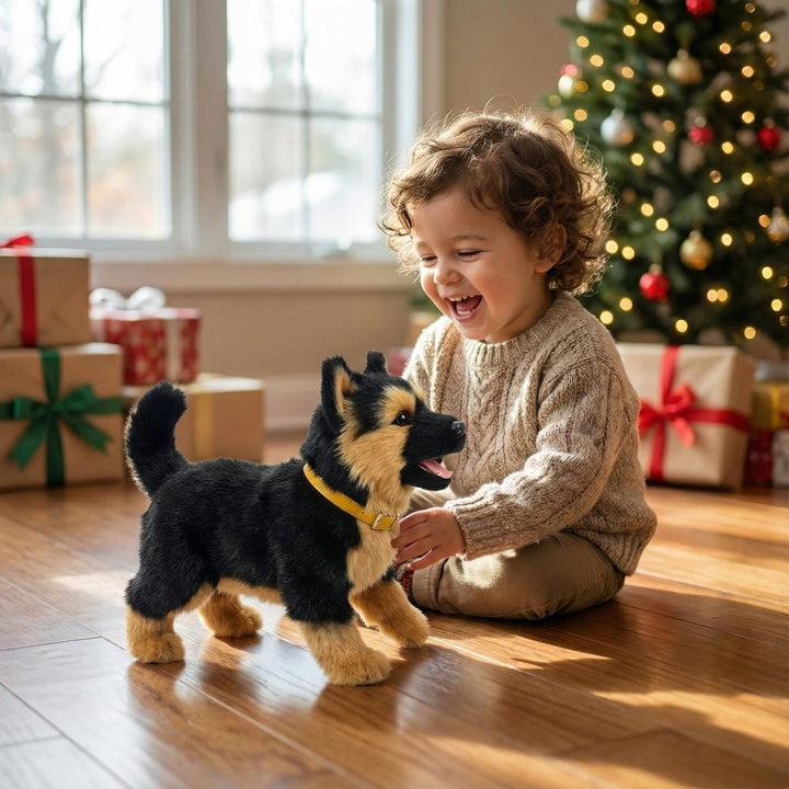 Interactive Realistic Robot Puppy – Lifelike Walking, Barking & Electronic Dog Toy