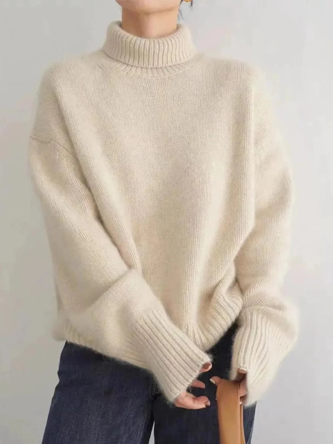Lauren - Women's soft and comfortable turtleneck sweater