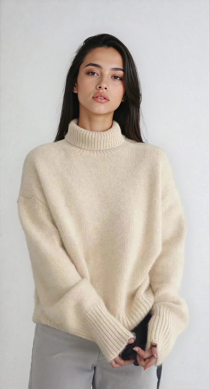 Lauren - Women's soft and comfortable turtleneck sweater