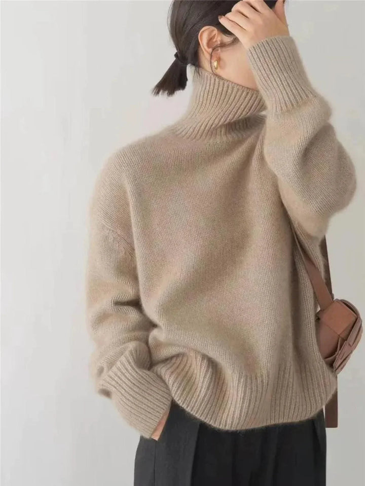 Lauren - Women's soft and comfortable turtleneck sweater