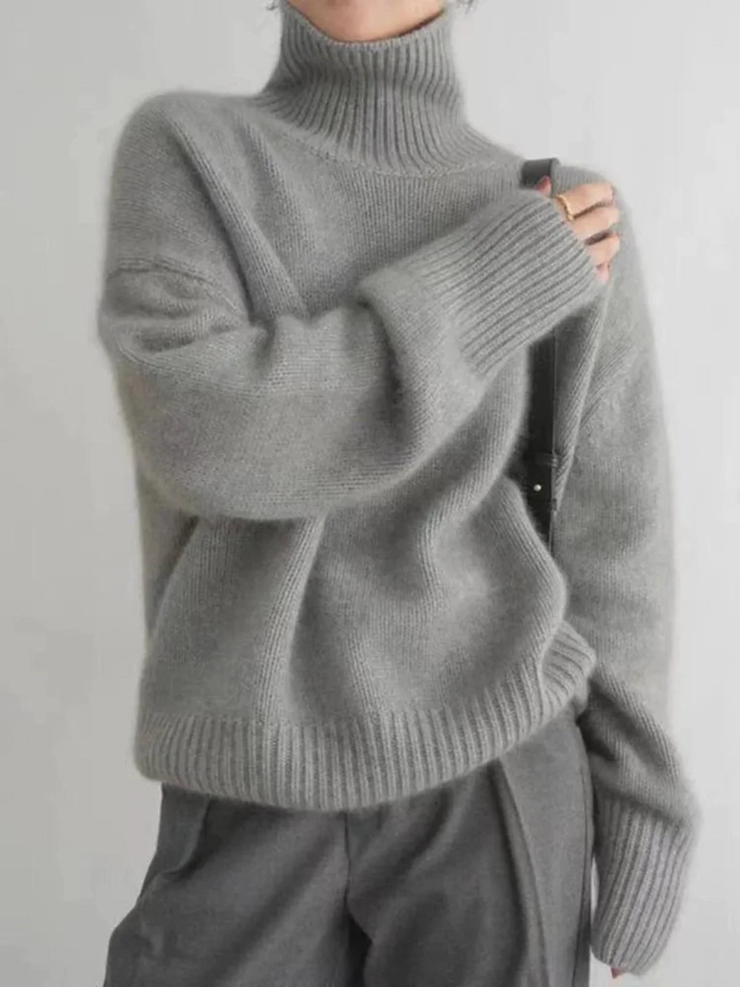 Lauren - Women's soft and comfortable turtleneck sweater