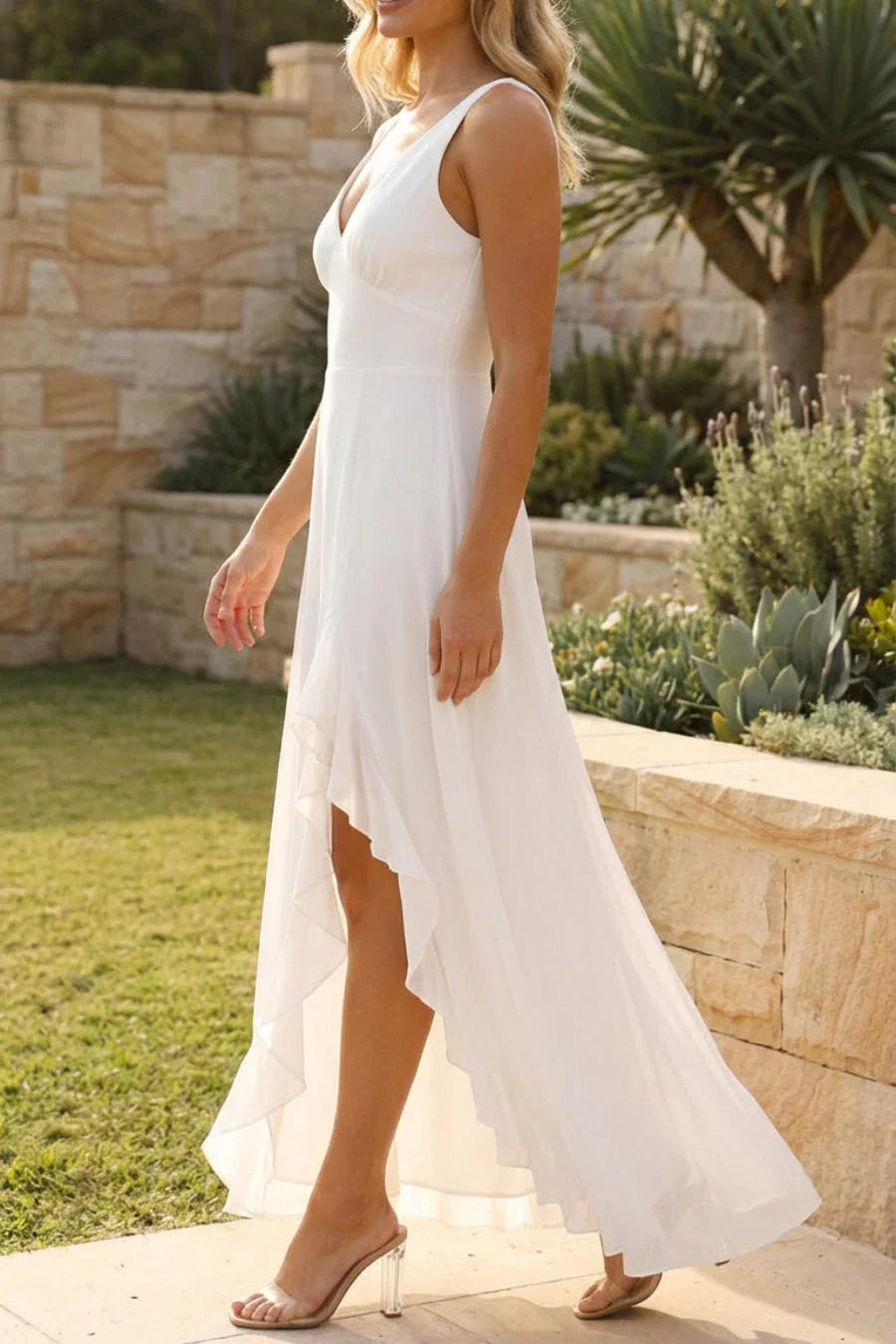 Women’s Sleeveless Split Maxi Dress