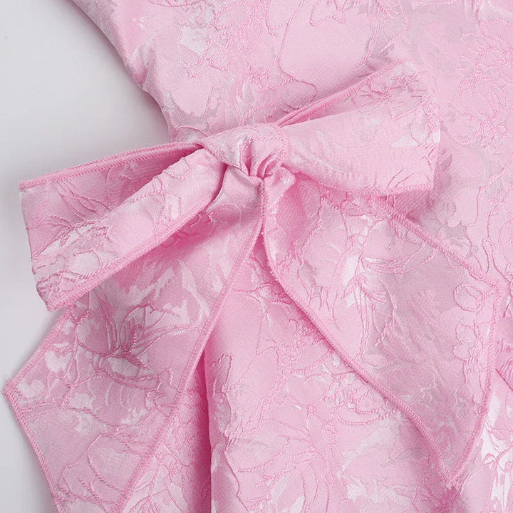 Women’s Pink Strappy Mini Dress