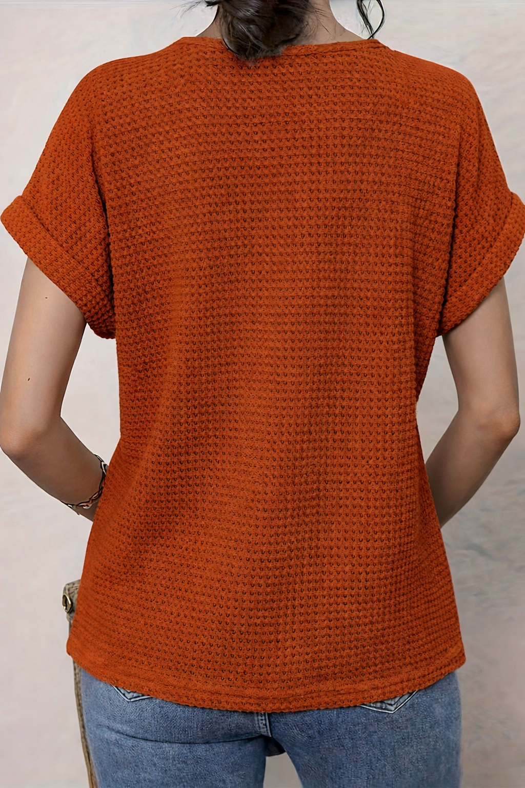 Top Women’s Round Neck Lace Elegant Casual Comfortable Daily