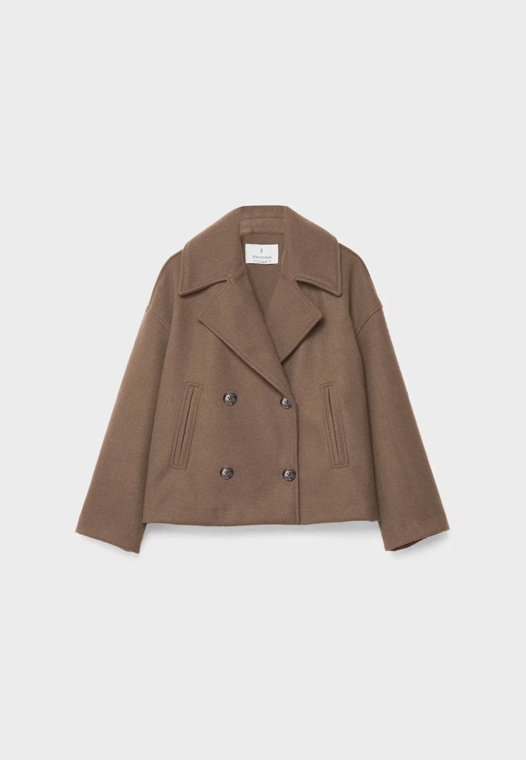 Freya - Women's short double-breasted modern jacket