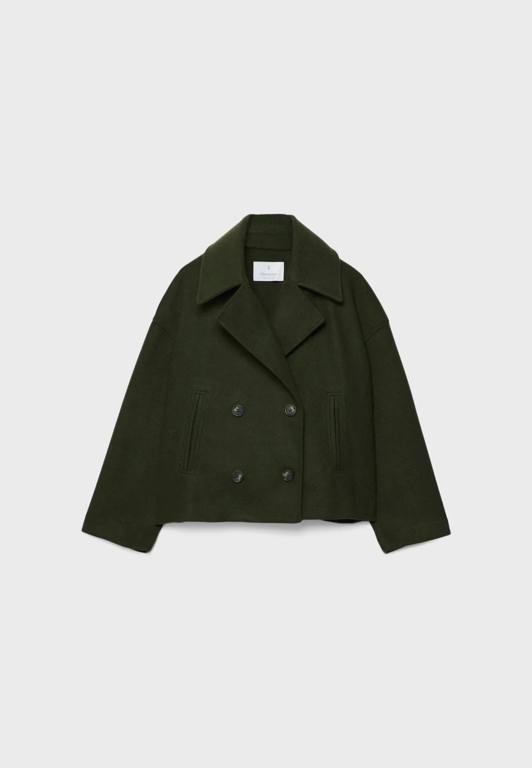 Freya - Women's short double-breasted modern jacket