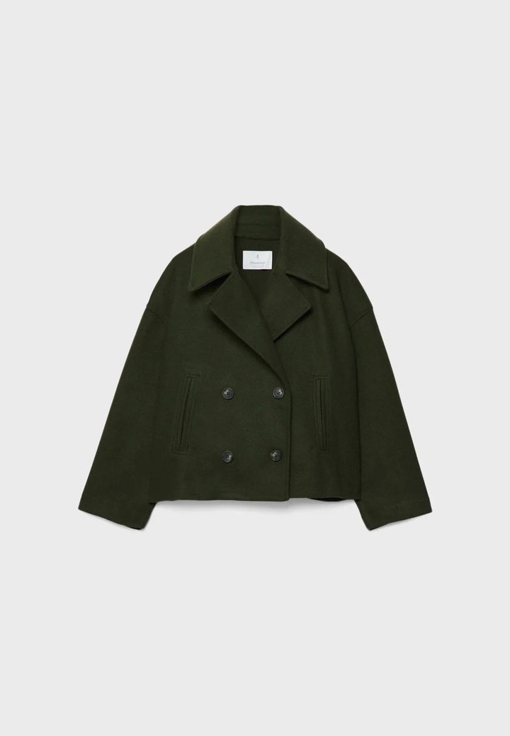 Freya - Women's short double-breasted modern jacket