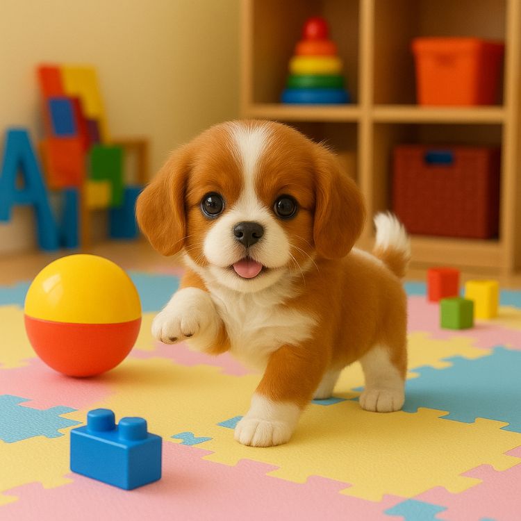 Interactive Realistic Robot Puppy – Lifelike Walking, Barking & Electronic Dog Toy