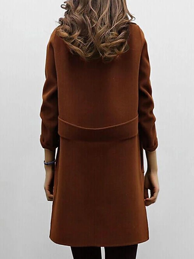 Quinn - Double-Breasted Long Coat