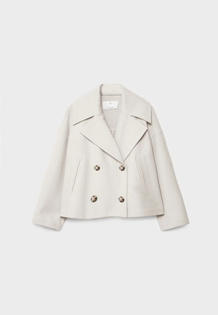 Freya - Women's short double-breasted modern jacket